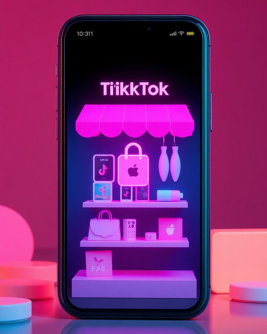 TikTok Shop storefront